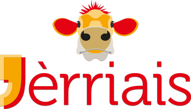 Jèrriais Logo with Cow